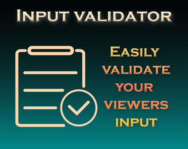 Input Validator Thumbnail