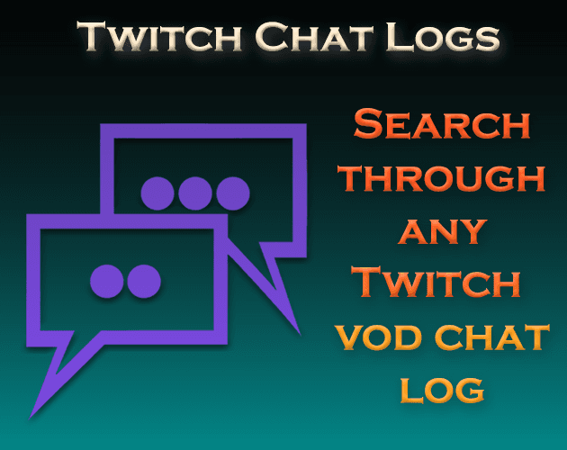 Twitch Chat Logs Thumbnail